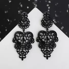 Серьги металл