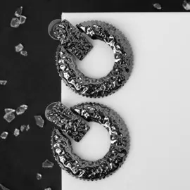 Серьги металл