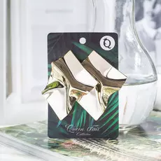 Серьги металл