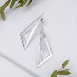 Серьги металл