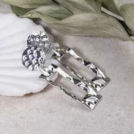 Серьги металл