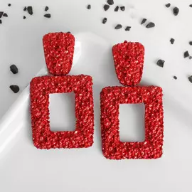 Серьги металл