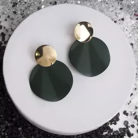 Серьги металл