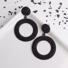 Серьги металл