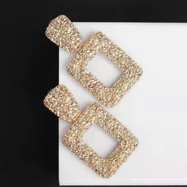 Серьги металл