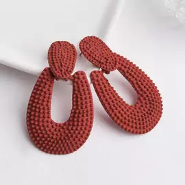 Серьги металл