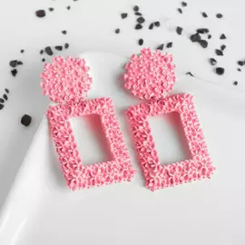 Серьги металл