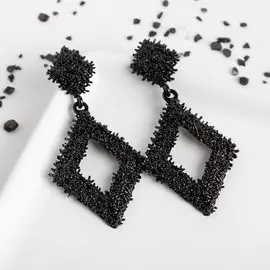 Серьги металл