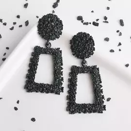 Серьги металл