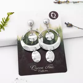 Серьги металл