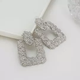 Серьги металл