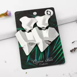 Серьги металл