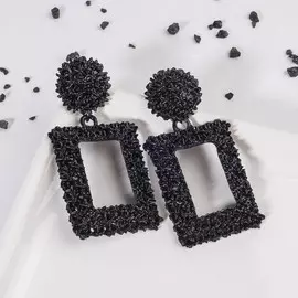 Серьги металл