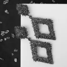 Серьги металл