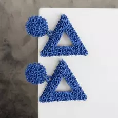 Серьги металл