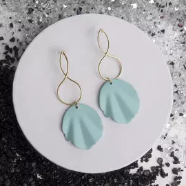 Серьги металл