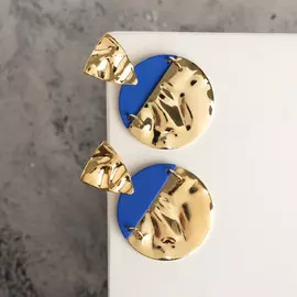 Серьги металл