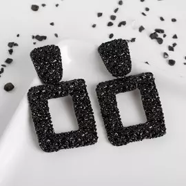 Серьги металл