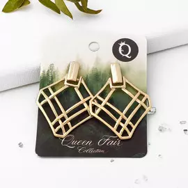 Серьги металл