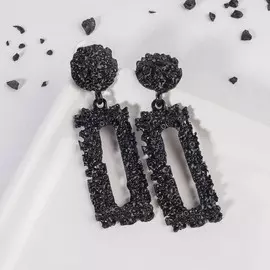 Серьги металл