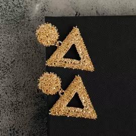 Серьги металл