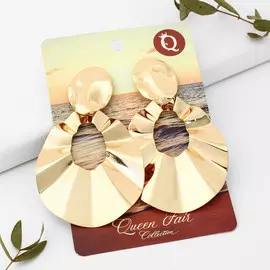 Серьги металл