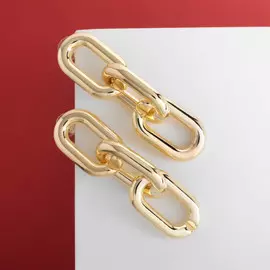 Серьги металл