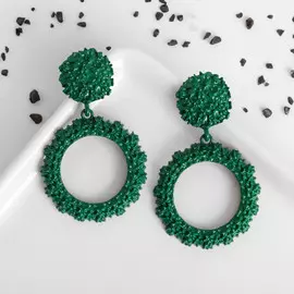 Серьги металл