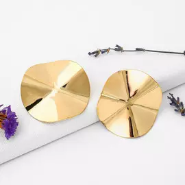 Серьги металл