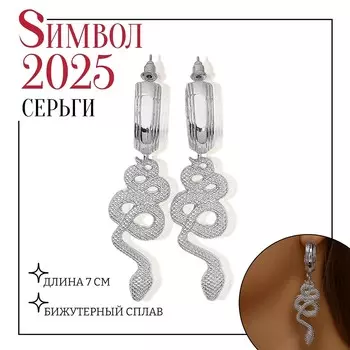 Серьги металл