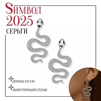 Серьги металл