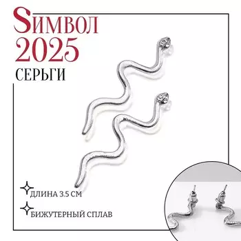 Серьги металл