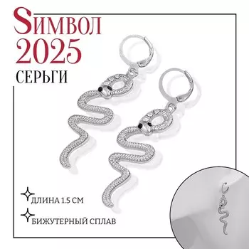 Серьги металл
