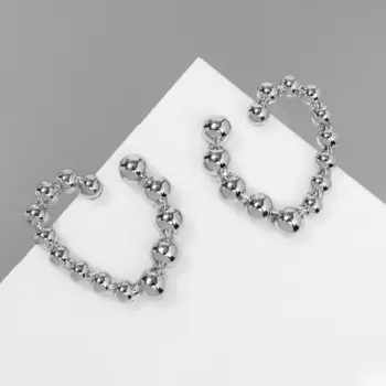 Серьги металл