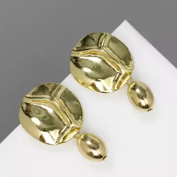 Серьги металл