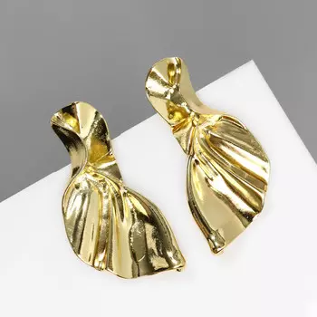 Серьги металл