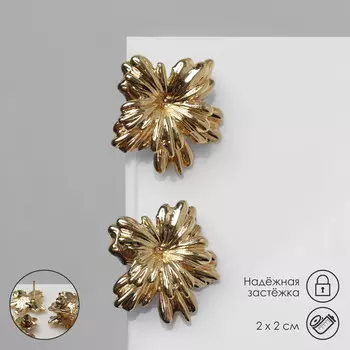 Серьги металл