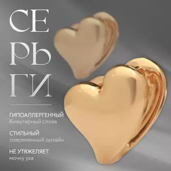 Серьги металл