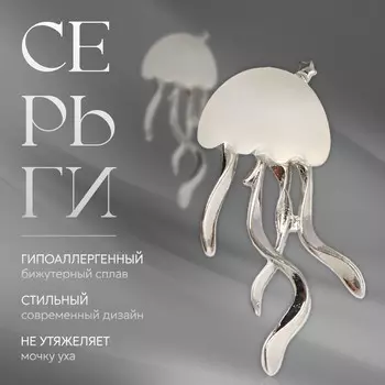 Серьги металл