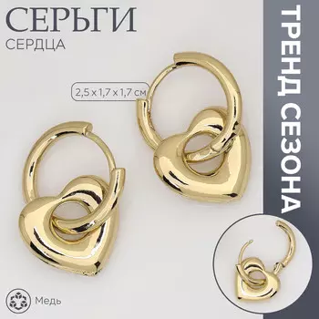 Серьги металл
