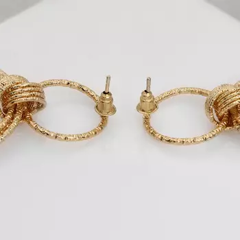 Серьги металл