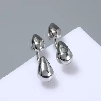 Серьги металл