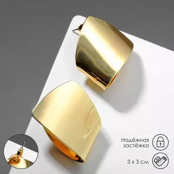 Серьги металл