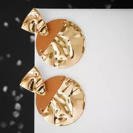 Серьги металл