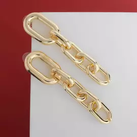 Серьги металл