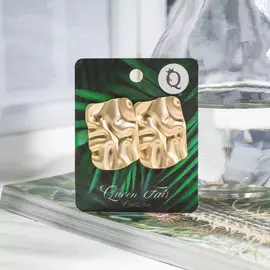 Серьги металл