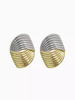 Серьги металл