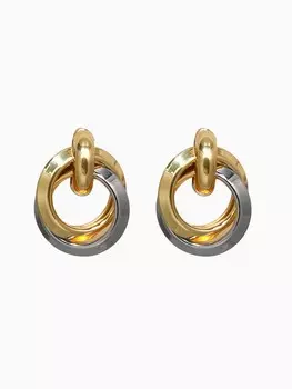 Серьги металл