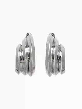 Серьги металл