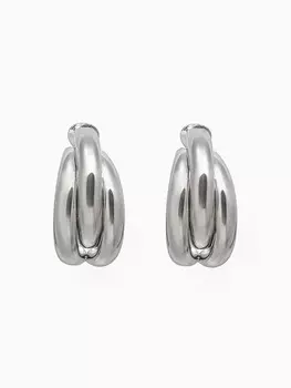 Серьги металл